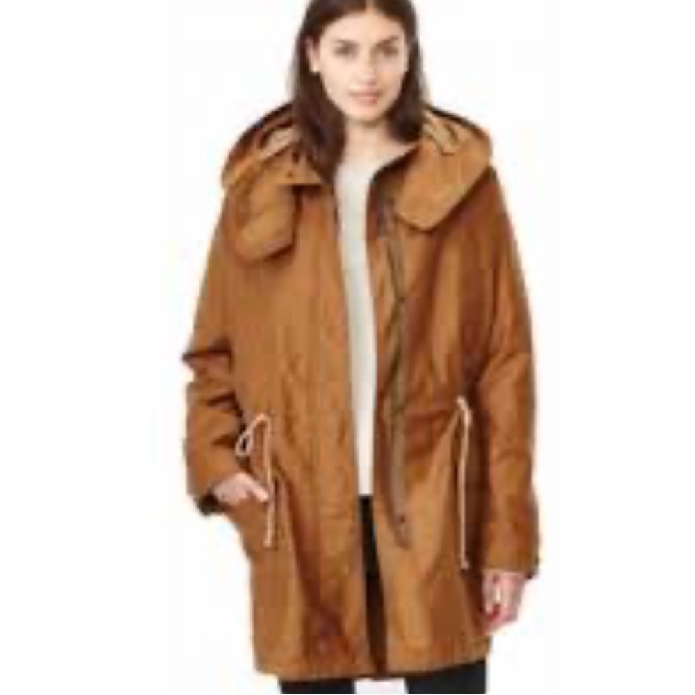 Gap Canvas Parkas Brown Size S